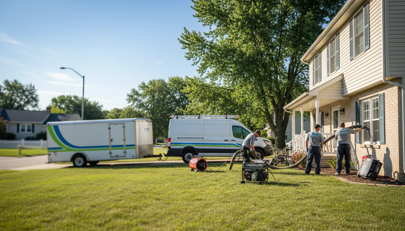 Flooded Basement Restoration And Cleanup With Repair in Green Springs, OH near me